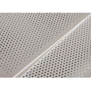 Polypropylene Perforated Sheet Round Hole Punching Plate UV Resistant