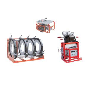 Buy cheap 250 to 400mm Automatic Hydraulic Butt Fusion Machine Red from wholesalers