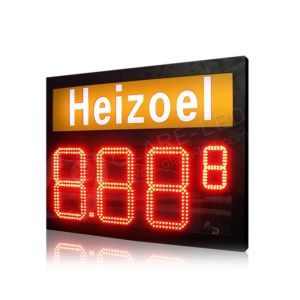 Buy cheap USA 8.889 LED Gas Sign with System Connectivity 3G RF/TCP/IP vms message board from wholesalers