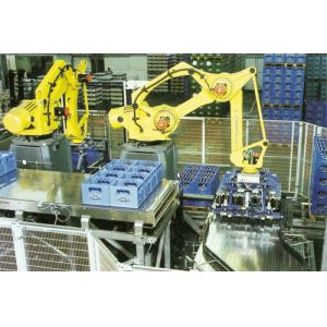 Buy cheap Beverage Industry Robotic Packaging Machinery , Packaging Robots Higher Level Safety from wholesalers