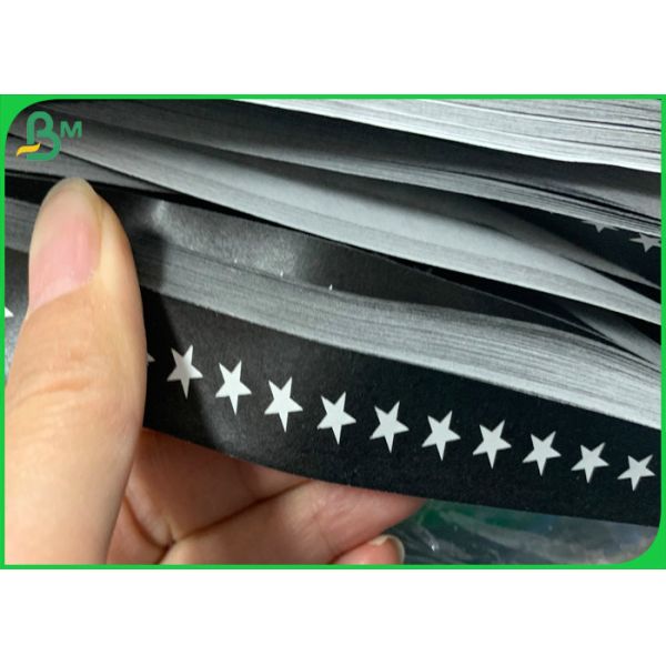 13.7mm 120g Printed Straw Base Paper For Straw Making Waterproof FDA Certified 13.7mm 120g Printed Straw Base Paper For Straw Making Waterproof FDA Certified