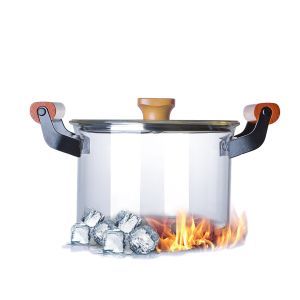 Buy cheap Double Ears 3L Clear High Borosilicate Glass Soup Pot from wholesalers