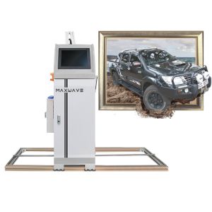 12sqm/H Vertical 3d Wall Printing Machine 285W Duplexing Printing