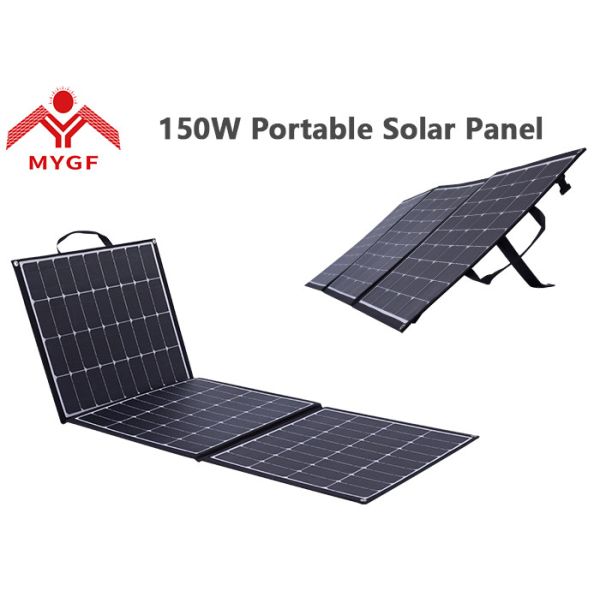 Quality Solar Bag Folding Solar Panels For Camping , Fold Up Solar Panel Customized Size for sale