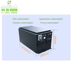 Buy cheap CTS OEM Lifepo4 Battery Pack 48v 400ah For RV Refrigerated Truck from wholesalers