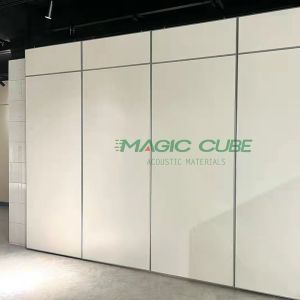 Buy cheap Fabric Surface Acoustic Folding Partition 80mm Thickness For Office from wholesalers