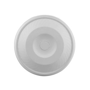 100% Fiber Pulp PFAS-Free compostable bagasse molded pulp paper coffee cups lids