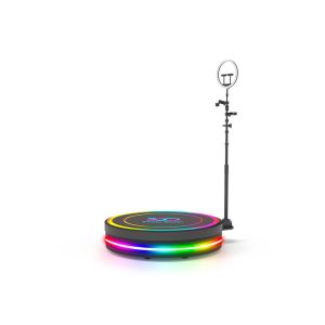 Automatic Portable 360 Photo Booth 360 Spin Camera Booth With Extendable Stand