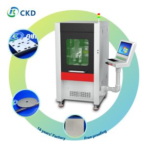 China Advanced Technology Fiber Laser Ceramic Cutting Machine Up To 10mm Cutting Thickness 1200mm X 1200mm X 1500mm on sale