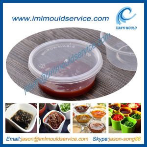 Buy cheap 70ml or 2oz thin walled disposable plastic sugar bowl mould with lids from wholesalers