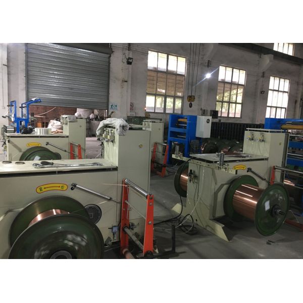 500mm Cable Wire Bunching Stranding Machine electrical Plastic Winding Cutting
