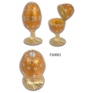 Buy cheap Faberge Egg Trinket Box Pewter Faberge Egg Trinket Box from wholesalers