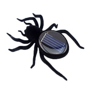 Buy cheap Mini Gag Hot Selling Eco-friendly Solar Powered Solar Insect Plush Spider Solar Toys for Children from wholesalers