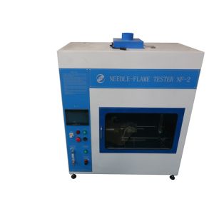 IEC60695 Flammability Testing Equipment , 0.5m³ Needle - Flame Tester PLC