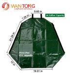 Green 20 Gallon Outdoor Tree Watering Bag Automatic Slow Release Irrigation