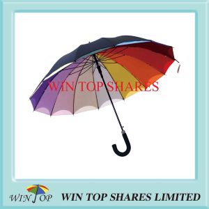 Buy cheap Double Layers Auto Stick Rainbow Parasol from wholesalers