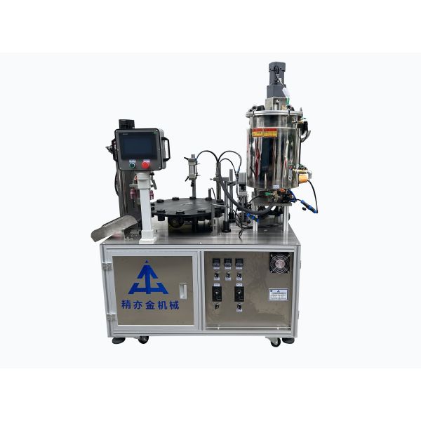 Buy cheap Single Head Lip Gloss Machine Heated Carousel Al In One without Vibrating Plate from wholesalers
