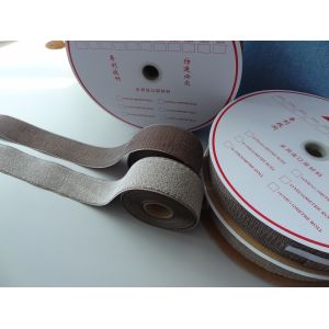 Silver Plated Conductive Hook And Loop Fastener Tape With Anti Electromagnetic