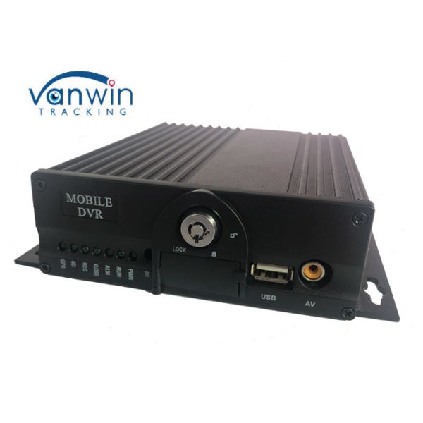 4CH Dual SD slots digital video recorder 1080P GPS WIFI 4G MDVR with VGA, RJ45,