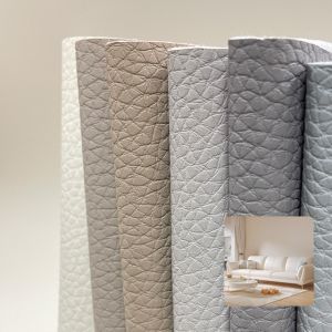 Buy cheap Indoor PVC Leather Fabric - Anti-Scratching Surface & Stable Structure from wholesalers