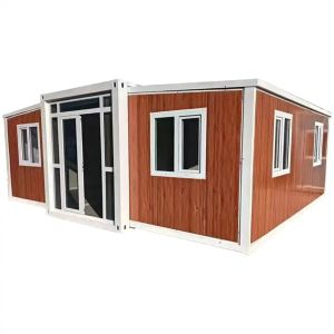 Double wing folding room triple area decoration can be expanded removable mobile