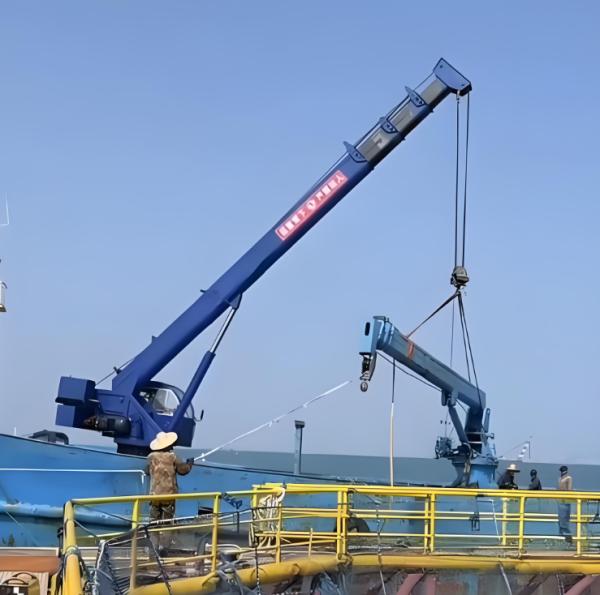 Electricity or Hydraulic Powered Mobile Harbour Crane with Fully Automated