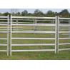 Buy cheap 2.1m econo gate in frame/40x40mm square tube horse round pens/6 cross bars cattle yard panels for Australia/New Zealand from wholesalers
