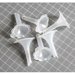 Buy cheap Flower Shape Mini Perfume Funnel Square Shape Transparent PP Funnel CE Certified from wholesalers