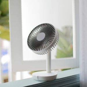 Buy cheap 6 Inch Rechargeable Air Circulation Fan USB 4000mAh Mini Electric Fan product