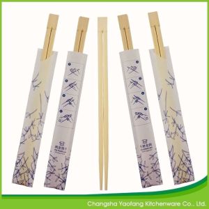 Environmentally Friendly Disposable Bamboo Chopsticks Smooth 24cm Without Glare