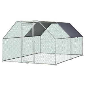 Buy cheap CE PVC Coating 3x4m Metal Walk In Chicken Coop from wholesalers