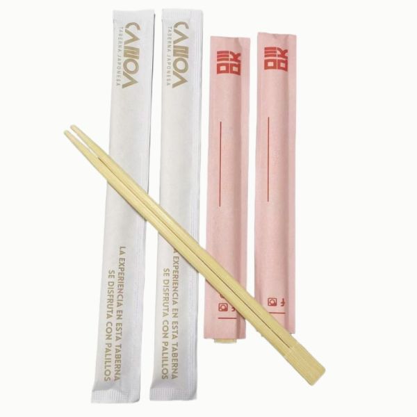 Quality Chinese Chopstick Disposable Cutlery Bamboo Wood Chopstick Custom Disposable Bamboo Chopsticks Bamboo Twin Chopsticks for sale