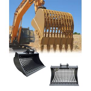 Buy cheap High-Capacity Excavator Skeleton Bucket with Q355B Material for Efficient Material Separation from wholesalers