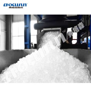 R22 Refrigerant Tube Ice Machine 5tons for Philippines L1500 X W 1200 X H1800