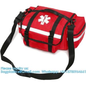 Buy cheap First Aid Bag Empty Trauma Medical Bag Emergency First Responder Bag Organizer EMS EMT Shoulder Carry Bag 13 X9 X7 from wholesalers