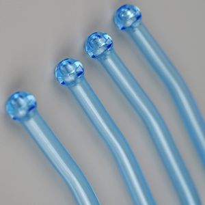 EOS Disinfecting Plastic Medical Components flexible Yankauer Suction Tube With