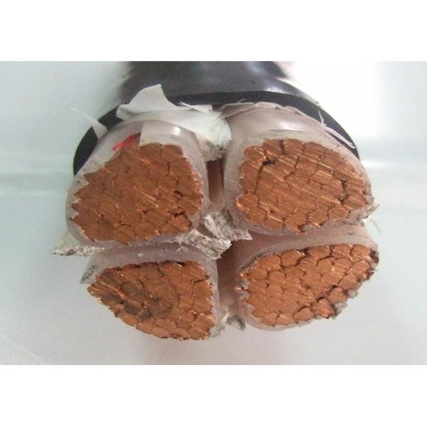 Low voltage 4 core XLPE 300mm2 armoured LSHF sheath power cable