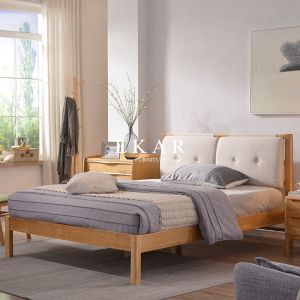 Buy cheap Bed Frame Wood Modern Platform Bed from wholesalers
