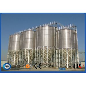 10 Ton Steel Hopper Bottom Grain Bins 2.7mx2.7mx6.2m