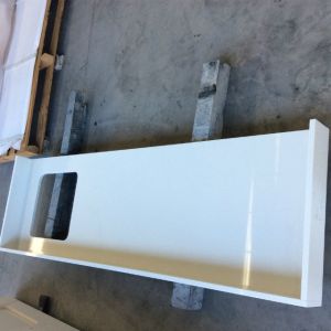 Engineered Kitchen Countertops White Quartz Countertop Slabs 3200mm*1600mm