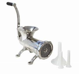 Buy cheap 3/16 Plates Cast Aluminum Manual Meat Grinder Tenderizer Machine from wholesalers