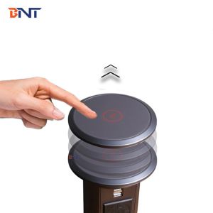 Buy cheap touch pop up intelligent socket with usb port smart office table socket from wholesalers