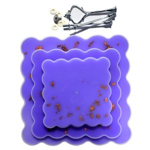 OEM Square Silicone Resin Mold Customized Diy Handmade Epoxy Resin Moulds