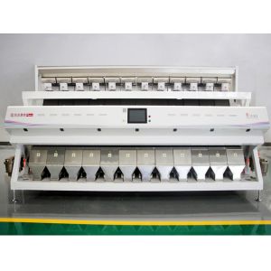 High Efficiency Wheat Color Sorter 12 Channels Rustproof Aluminum Alloy
