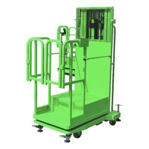 Buy cheap Semi Electric Vertical Aluminum Material Aerial Order Picker from wholesalers