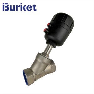 Stainless Steel seat Threaded connection Angle Valve with SS304/Plastic