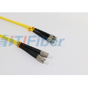Buy cheap FC to ST Singlemode Duplex optical jumper cord 3.0MM Low Insertion Loss from wholesalers