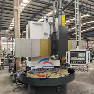 High Precision CNC Vertical Turret Lathe Metal Turning Machining