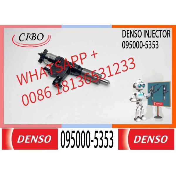 Factory Direct New Diesel Fuel Injector 095000-5353 8976011563 8-97601156-3 for Denso Isuzu 4HK1/6HK1 Engines