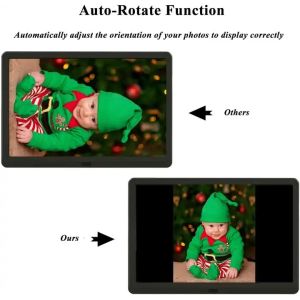 RoHS 10.1" Smart WiFi Photo Frame , 1280x800 Digital Smart Picture Frame